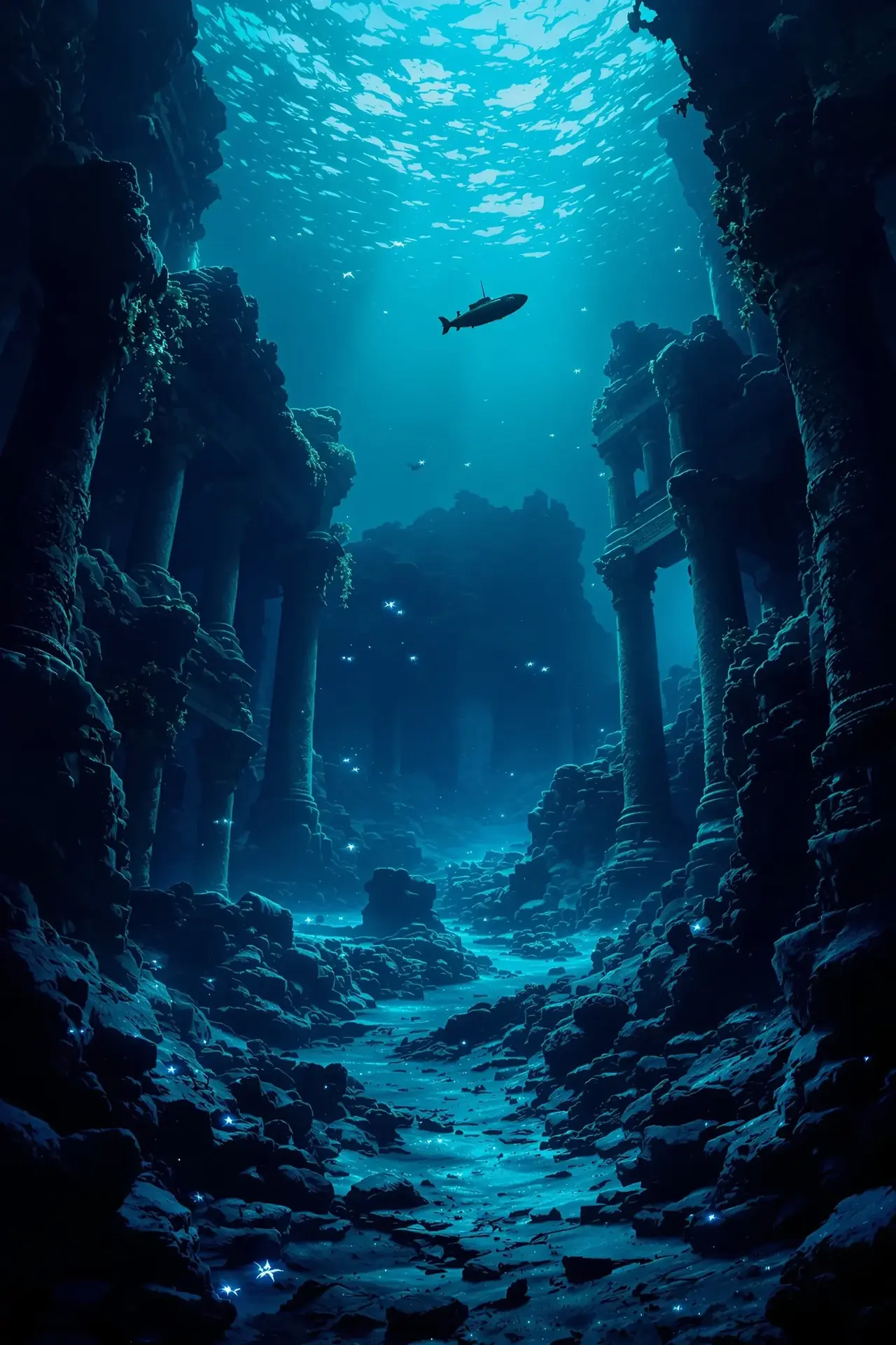 深海回声 海报 - 日韩电影